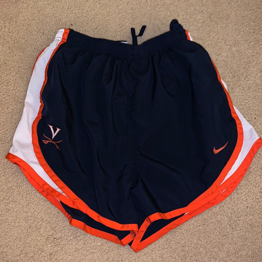UVA Nike running shorts